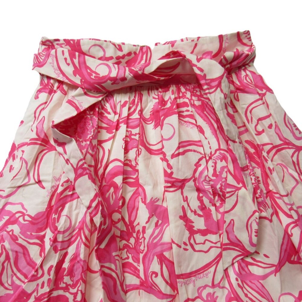 Lilly Pulitzer Pink Floral Maxi Skirt - Picture 4 of 6